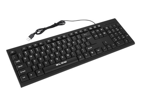 84-206# Klawiatura blow kp-106 usb czarna