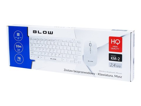 85-466# Klawiatura+mysz radiowa 2,4ghz blow km-2