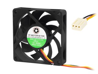 85-702# Wentylator 70x15mm 24v ślizgowy 3-przewodowy