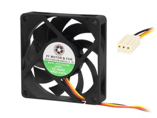 85-703# Wentylator 70x15mm 24v kulkowy 3-przewodowy