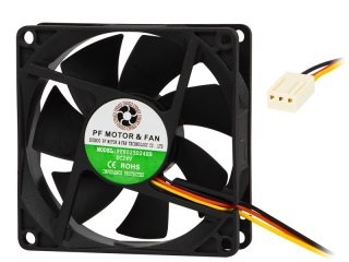 85-813# Wentylator 80x25mm 24v kulkowy 3-przewodowy