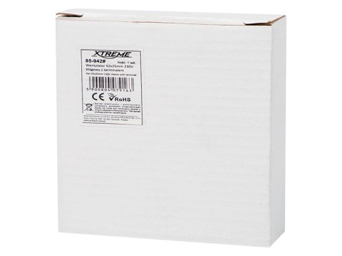 85-942# Wentylator 92x25mm 230v ślizgowy terminal