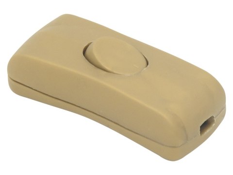 97-024# Przełącznik przelotowy pp15 złoty 230v