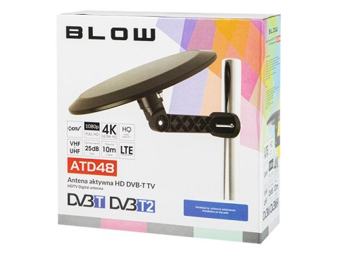 21-048# Antena dvb-t atd48 lte aktywna zewnętrzna