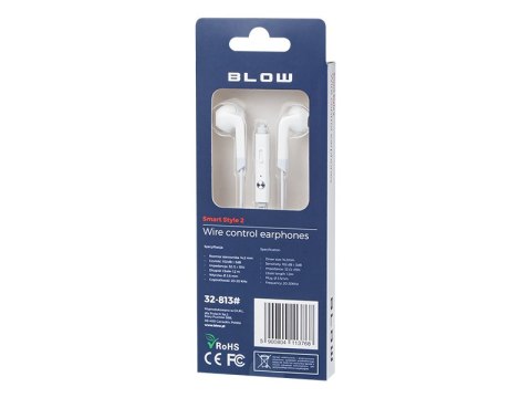 32-813# Słuchawki blow b-17 white