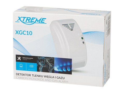 50-631# Detektor czujnik gazu i czadu xgc10 230v