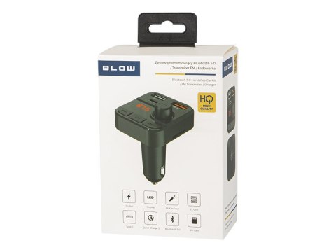 74-162# Transmiter fm blow usb+ładowarka 3,1a