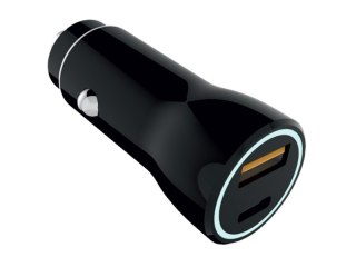 75-755# Ładowarka samochodowa gniazdo 2x usb-a+usb-c 36w g36w
