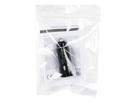 75-755# Ładowarka samochodowa gniazdo 2x usb-a+usb-c 36w g36w