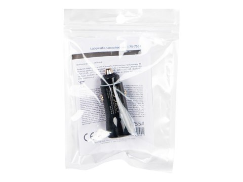 75-755# Ładowarka samochodowa gniazdo 2x usb-a+usb-c 36w g36w