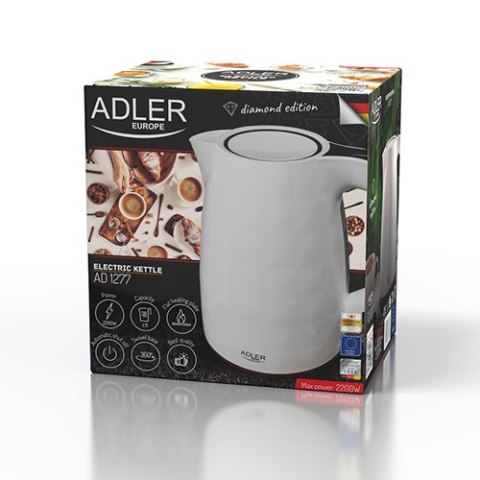 AD 1277 white Czajnik plastikowy 1,7 l