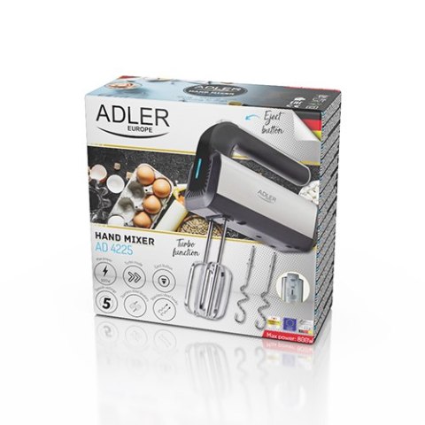 AD 4225 Mikser ręczny inox