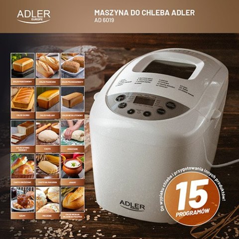 AD 6019 Maszyna do chleba - 15 programów