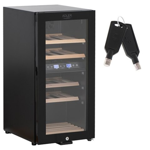 AD 8080 Lodówka na wino 24 butelki/ 60 litrów