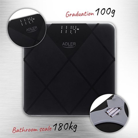 AD 8169 Waga łazienkowa - 180 kg