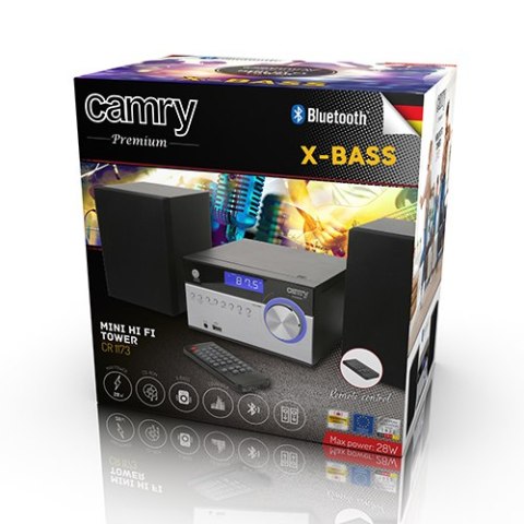 CR 1173 Mini wieża hifi z bluetooth