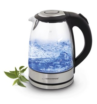 EKK012 Czajnik elektryczny szklany Yosemite 1.7 L czarny