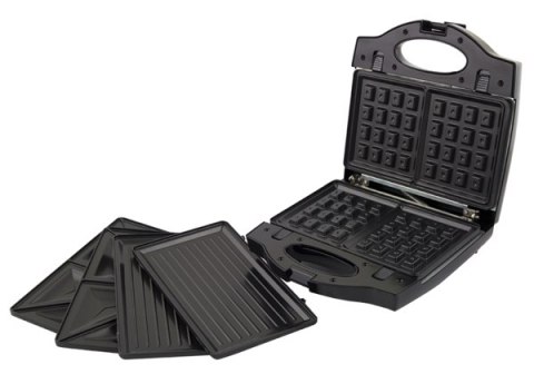 EKT006K Opiekacz uniwersalny 3w1 Portabella czarny
