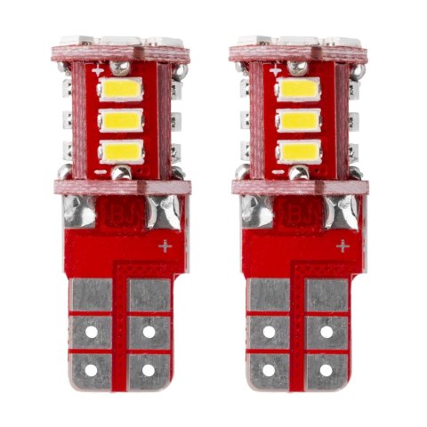 Żarówki led standard t10 w5w 21xsmd 3014 12v amio-01093