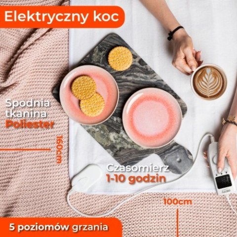 CR 7422 Elektryczny koc podkładowy z czasomierzem (1)