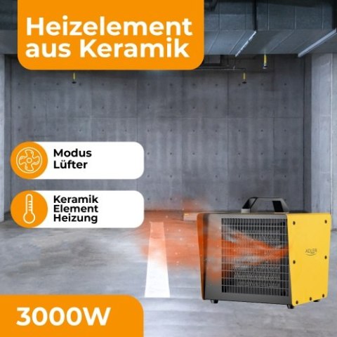 AD 7740 Nagrzewnica ceramiczna 3000w