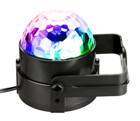 ZS48 Projektor kula disco led rgb