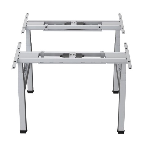 Biurko elektryczne podwójne regulacja wys. Ergo Office, max wys 128cm, max 125kg x2, bez blatu do pracy stojąco siedzącej (2 czę