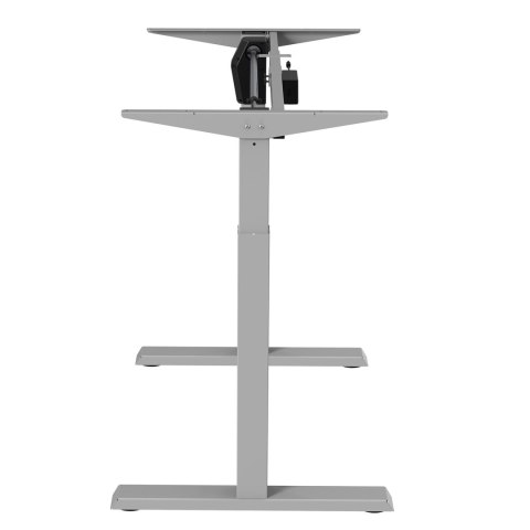 Biurko elektryczne regulacja wys. Ergo Office, max wys 123cm, max - 70 kg, bez blatu do pracy stojąco siedzącej, szare, ER-403G