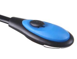 ZD20C Lampka led klips niebieska