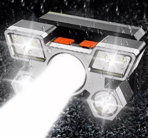 ZD85 Latarka czołowa 9 x led
