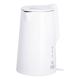 AD 1345 white Czajnik metalowy led z regulacją temperatury 1,7l strix