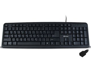 Klawiatura TRACER Maverick Black USB + PS2 Adapter