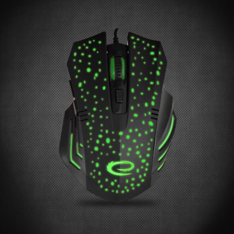 EGM212 Esperanza mysz przewod. gaming led 6d opt. usb-c galaxy