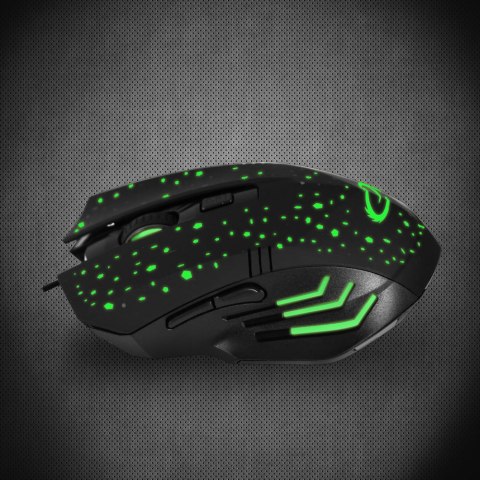 EGM212 Esperanza mysz przewod. gaming led 6d opt. usb-c galaxy