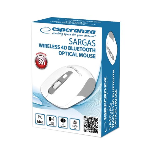 EM130W Esperanza mysz bezprz. bluetooth 4d opt. sargas