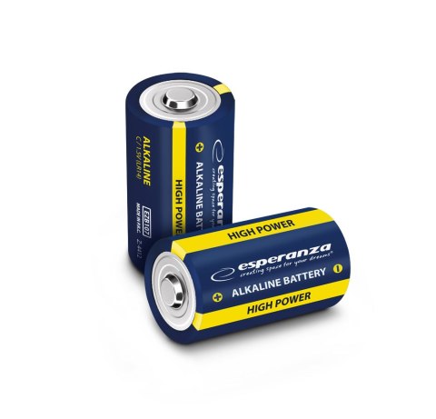 EZB107 Esperanza baterie alkaliczne lr14 c 2szt blister