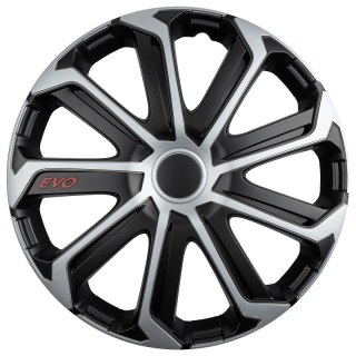 Kołpak samochodowy evo black&silver 15" cali