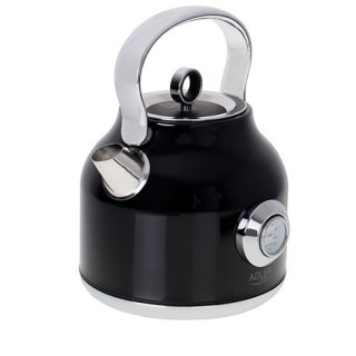 AD 1346 black Czajnik metalowy z termometrem 1,7l strix