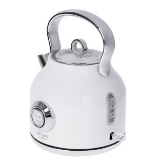 AD 1346 white Czajnik metalowy z termometrem 1,7l strix