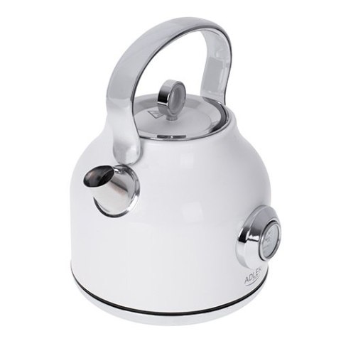 AD 1346 white Czajnik metalowy z termometrem 1,7l strix