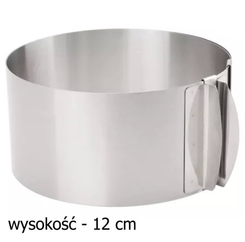 AG858A Regulowany rant do pieczenia 12cm