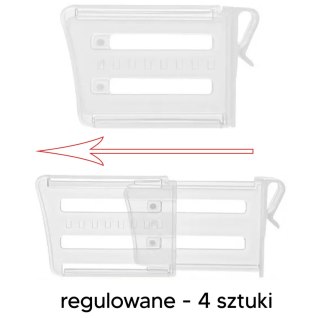 AG871 Organizer do lodówki regulowany