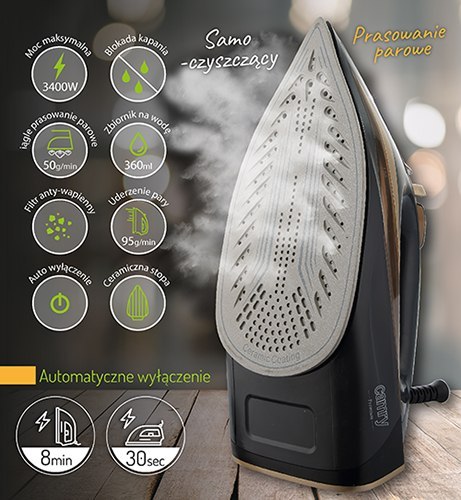 CR 5036 Żelazko parowe 3400w