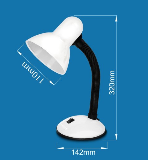 ELD107B Esperanza lampka biurkowa e27 arcturus niebieska