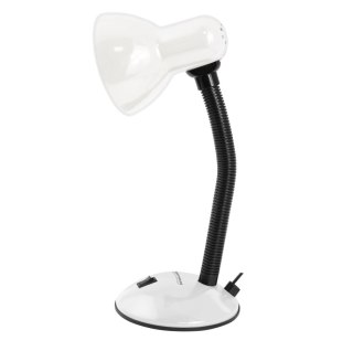 ELD107W Esperanza lampka biurkowa e27 arcturus biała