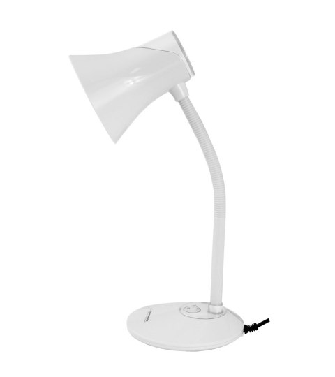 ELD111W Esperanza lampka biurkowa e27 polaris biała