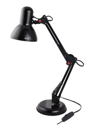 ELD112K Esperanza lampka biurkowa e27 avior czarna