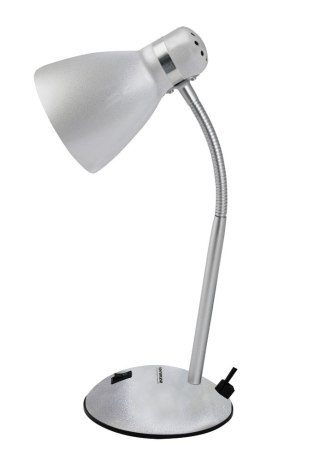 ELD113S Esperanza lampka biurkowa e27 alkes srebrna