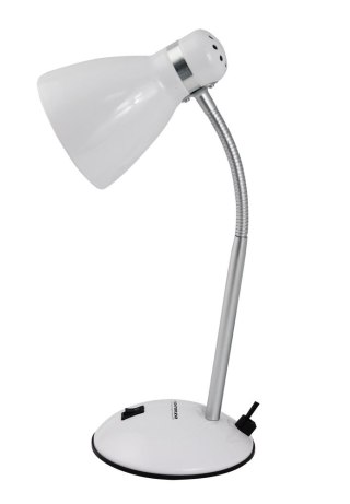 ELD113W Esperanza lampka biurkowa e27 alkes biała