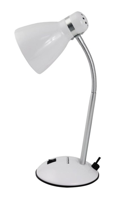ELD113W Esperanza lampka biurkowa e27 alkes biała